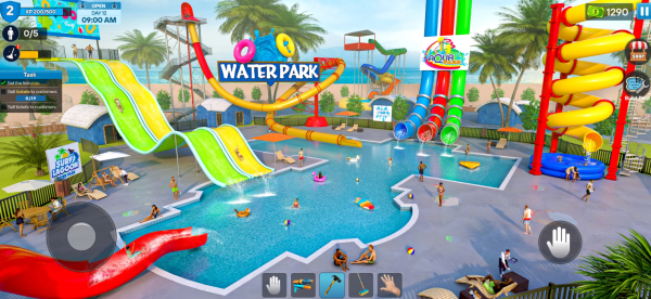 Screenshot Waterpark Swimming Simulator Mod APK
