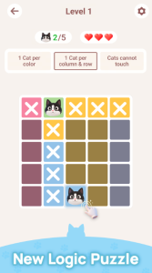 Screenshot Meowdoku: Brain Puzzle Games Mod APK
