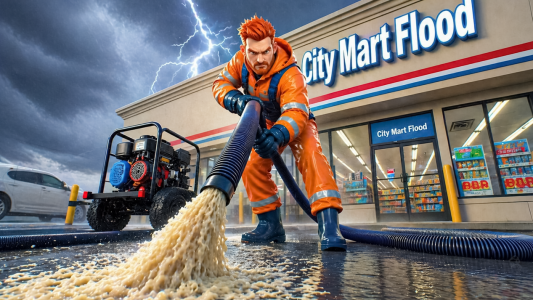 Screenshot City Flood Drain Simulator Mod APK