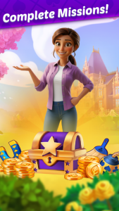 Screenshot Solitaire Story - Ava's Manor Mod APK