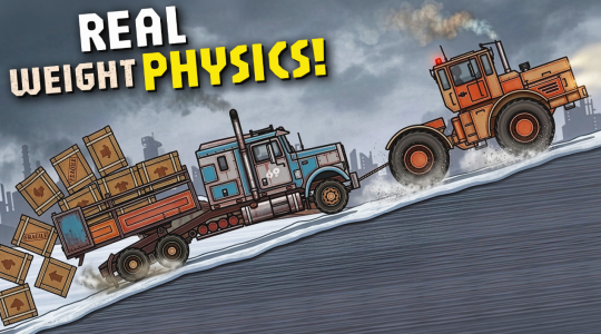 Screenshot Rust Truck: Wasteland Delivery Mod APK