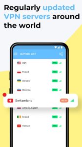 Screenshot VPN Ukraine Mod APK