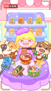 Screenshot Mukbang ASMR Livestream Party Mod APK