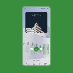 Screenshot Luminous – Poweramp Skin Mod APK