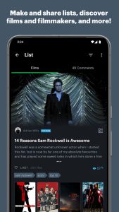 Screenshot Letterboxd Mod APK