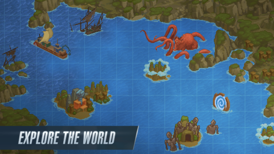 Screenshot Driftfall: Pixel Action RPG Mod APK