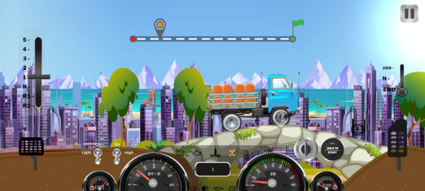 Screenshot Truck Sim Tycoon Lite Mod APK