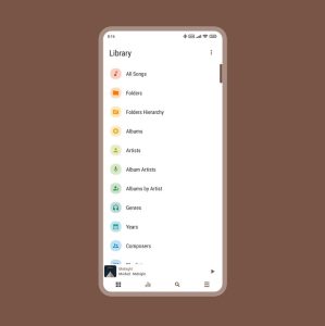 Screenshot Luminous – Poweramp Skin Mod APK