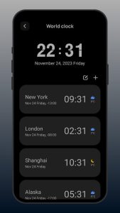Screenshot Flip Clock: World Clock Mod APK