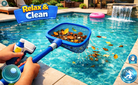 Screenshot Swimming Pool Wash Cleaning 3D Mod APK