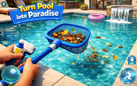 Screenshot Swimming Pool Wash Cleaning 3D Mod APK