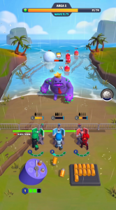 Screenshot Bullet Heroes: TD RPG Shooter Mod APK