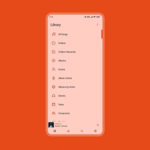 Screenshot Luminous – Poweramp Skin Mod APK