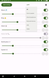 Screenshot Volume Limiter Mod APK