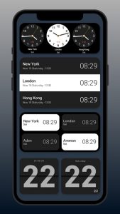Screenshot Flip Clock: World Clock Mod APK