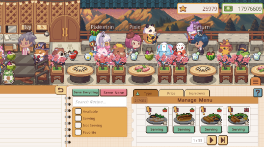 Screenshot Not Monday Cafe Mod APK