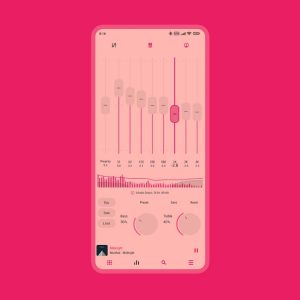 Screenshot Luminous – Poweramp Skin Mod APK