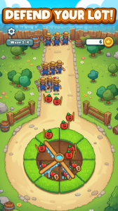 Screenshot Harvest King: Farm TD Strategy Mod APK