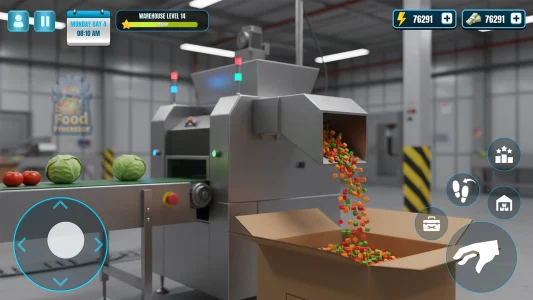 Screenshot Food process Factory simulator Mod APK