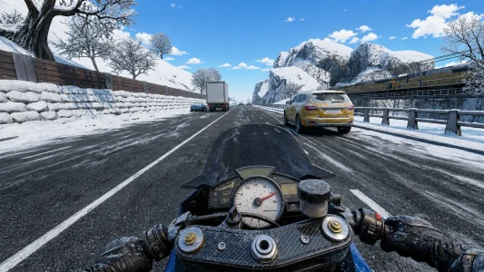 Screenshot Highway Moto Rush: Traffic Mod APK