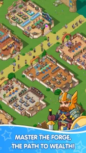 Screenshot Idle Artisan Town Mod APK