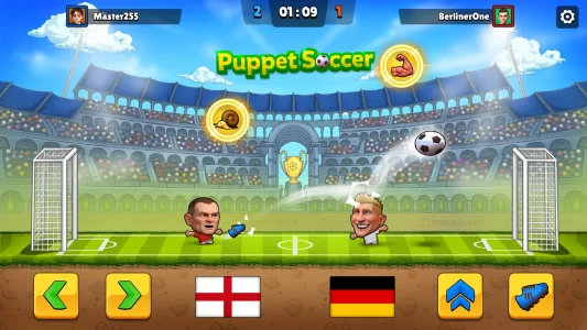 Screenshot Puppet Soccer - Football Mod APK