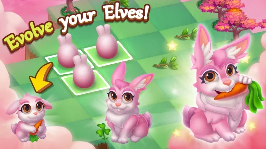 Screenshot Merge Elves Merge 3 Puzzles Mod APK