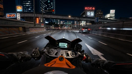 Screenshot Highway Moto Rush: Traffic Mod APK