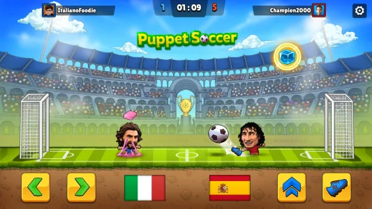 Screenshot Puppet Soccer - Football Mod APK