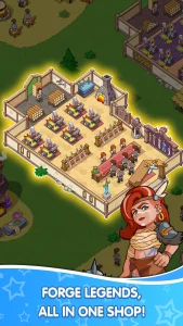 Screenshot Idle Artisan Town Mod APK