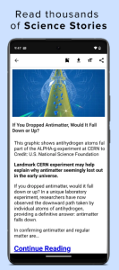 Screenshot Science News Daily Mod APK