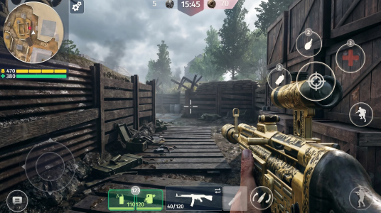 Screenshot World War 2－FPS Shooting Games Mod APK