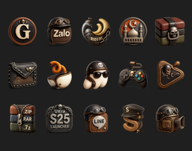 Screenshot Bikerz - Icon Pack Mod APK