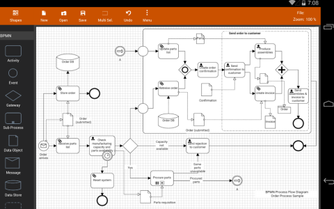 Screenshot Flowdia Diagrams Mod APK