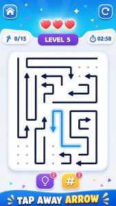 Screenshot Arrow Out: Tap Away Puzzle Mod APK
