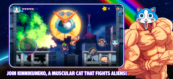 Screenshot KinnikuNeko: SUPER MUSCLE CAT Mod APK