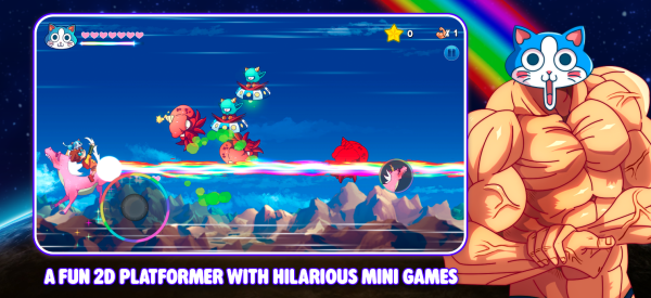 Screenshot KinnikuNeko: SUPER MUSCLE CAT Mod APK