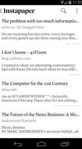 Screenshot Instapaper Mod APK