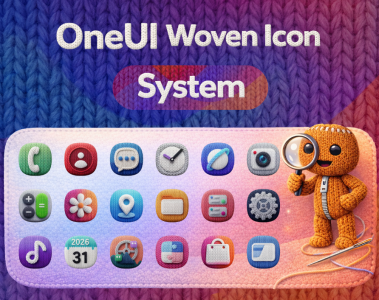 Screenshot OneUI Woven Icon pack Mod APK