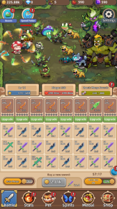 Screenshot Mushroom Saga: Idle Sword RPG Mod APK