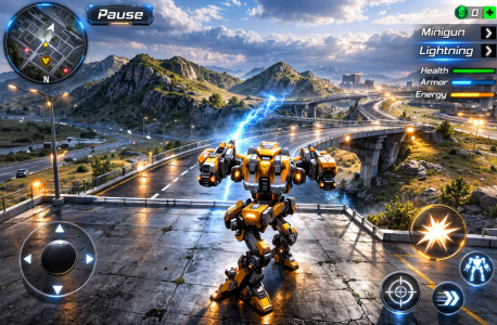 Screenshot Snow Storm Superhero Mod APK