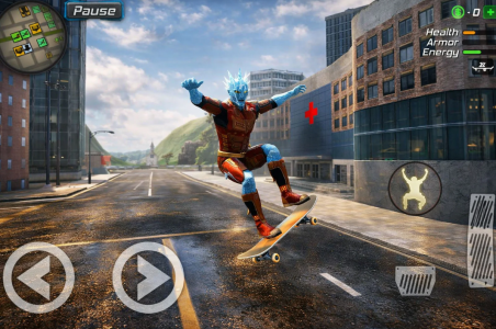 Screenshot Snow Storm Superhero Mod APK
