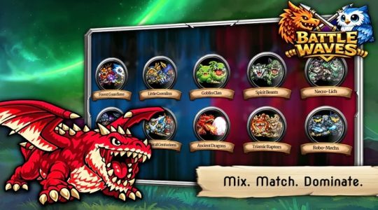 Screenshot Battle Waves: Mobile Mod APK