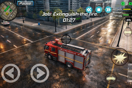 Screenshot Snow Storm Superhero Mod APK