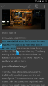 Screenshot Instapaper Mod APK