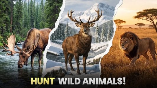 Screenshot Animal Hunt: PvP Clash Mod APK