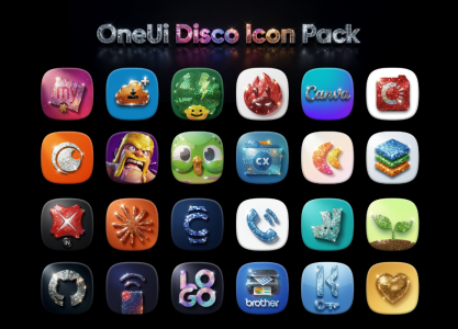Screenshot OneUi Disco Icons Mod APK
