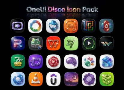 Screenshot OneUi Disco Icons Mod APK