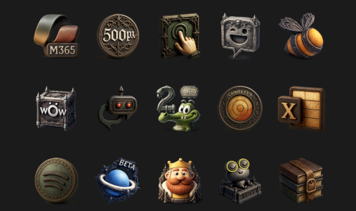 Screenshot Goth - Icon Pack Mod APK