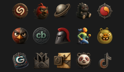 Screenshot Goth - Icon Pack Mod APK